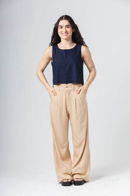 Calça Wide Leg Londres