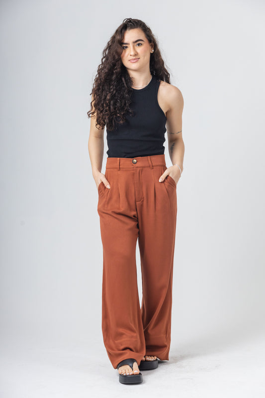 Calça Wide Leg Londres