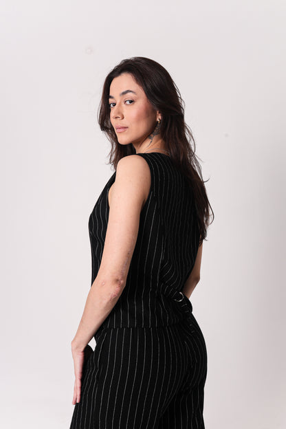 Colete Noronha Feminino em Viscose com Linho