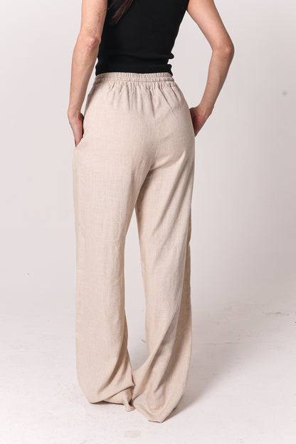 Calça Pantalona Bali Linho & Viscose
