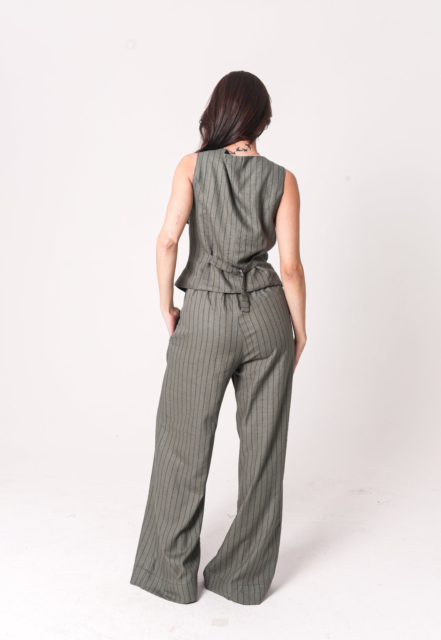 Colete Noronha Feminino em Viscose com Linho