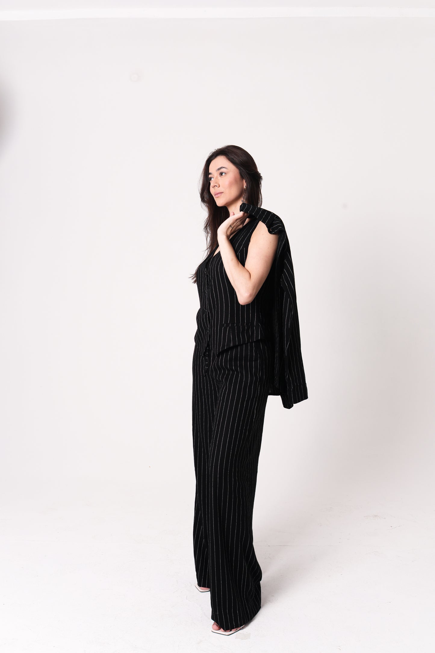 Colete Noronha Feminino em Viscose com Linho