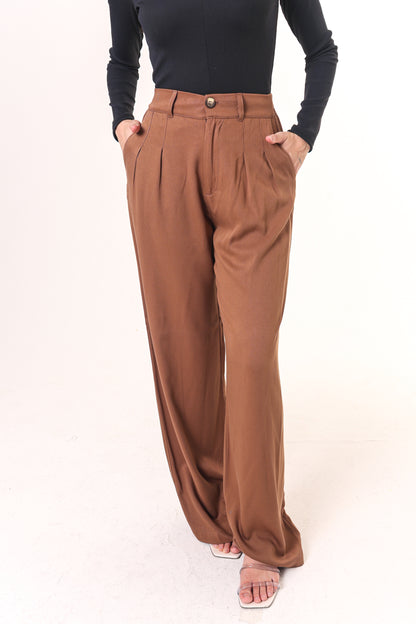 Calça Wide Leg Londres em Viscose — 4 Comprimentos