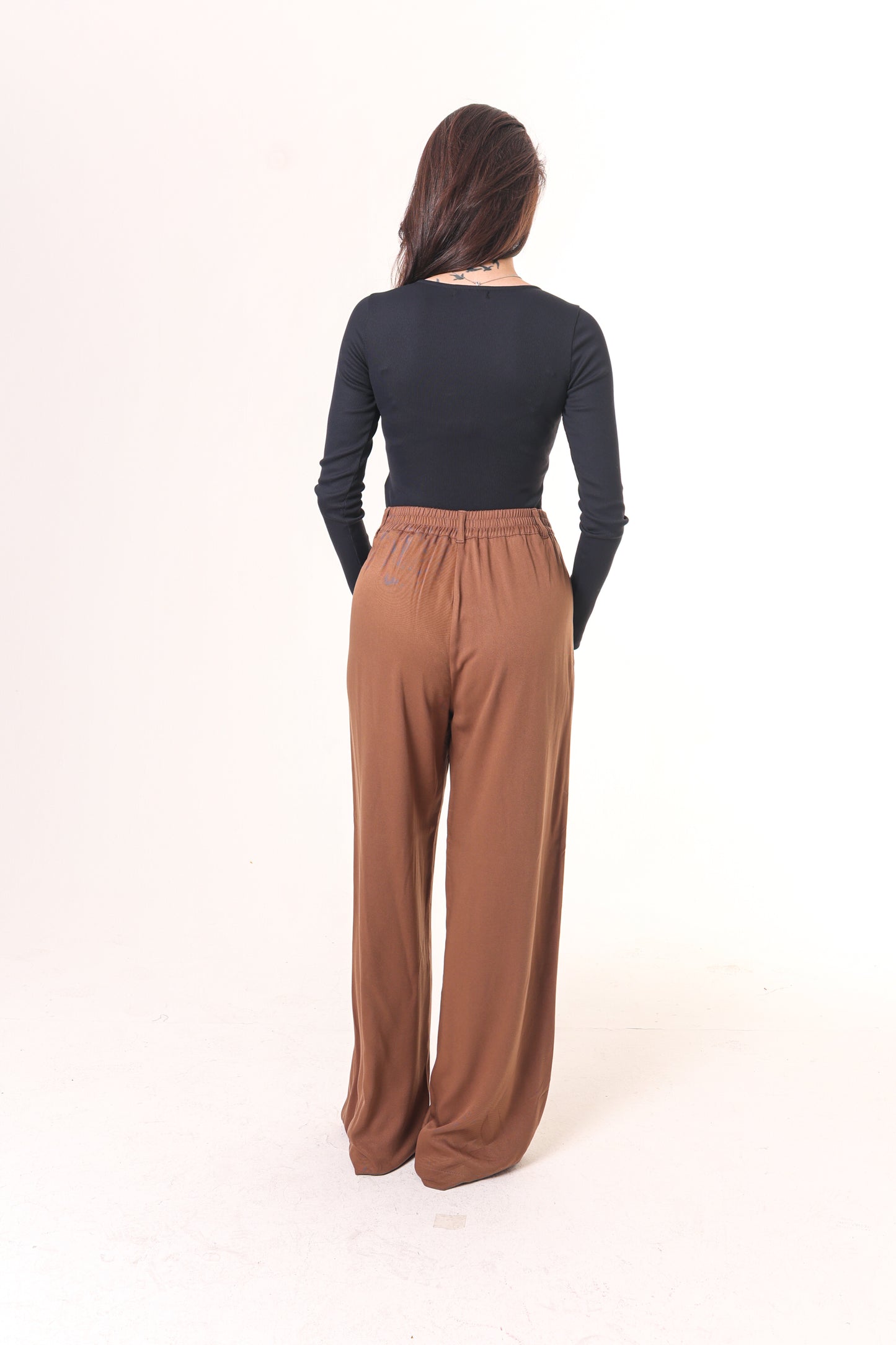 Calça Wide Leg Londres em Viscose — 4 Comprimentos