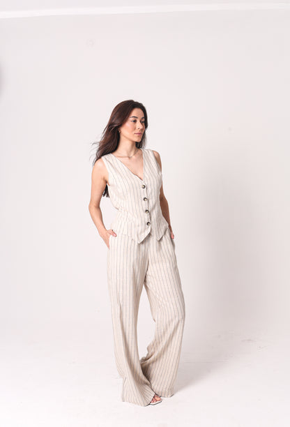 Colete Noronha Feminino em Viscose com Linho