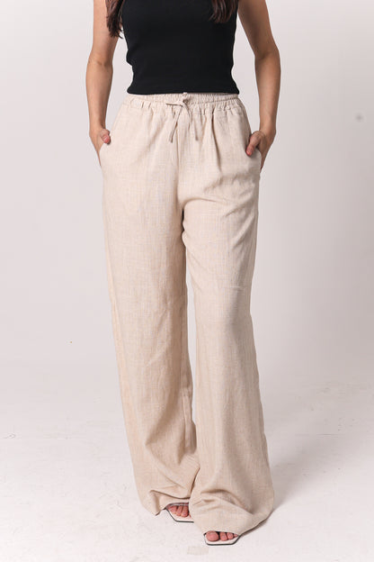 Calça Pantalona Bali Linho & Viscose